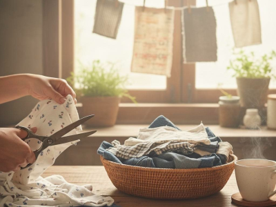 Smart Hack! Turn Old T-Shirts Into Something Useful and Cut Textile Waste Today!